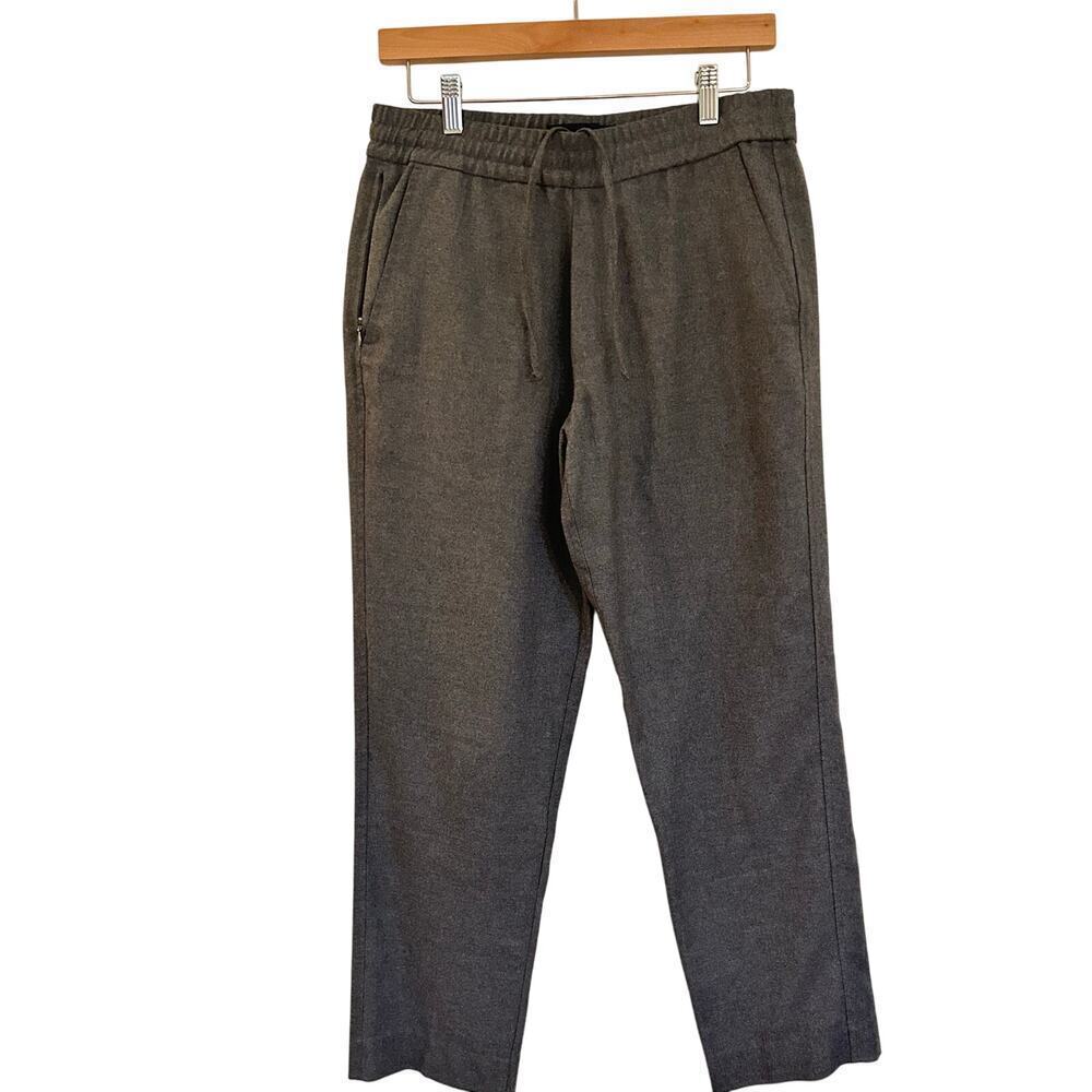 Abercrombie & Fitch Gray Pants sz Small Loose Fit Pull On Trouser Sweats